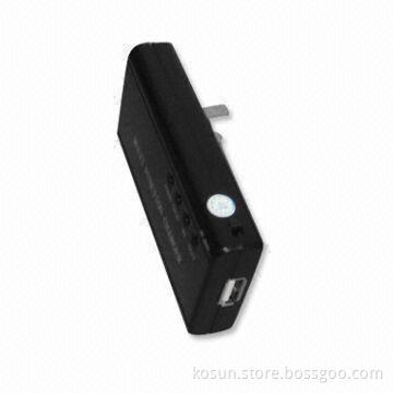 Fashionable Power Bank Charger with 2,000mAh Capacity, CE/RoHS Certified